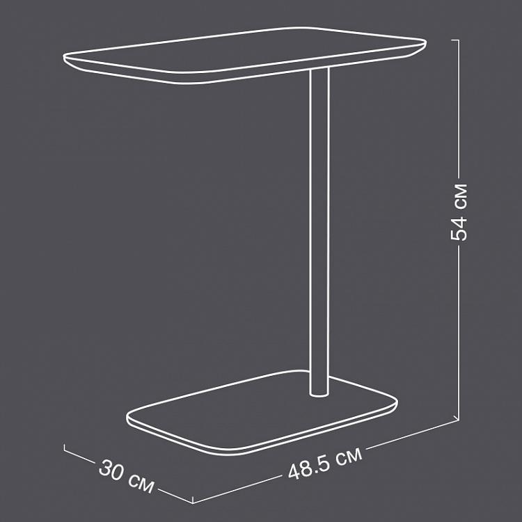 Низкий приставной столик Терни Terni Side Table Low