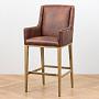 Барный стул Margarita Barstool With Arms, Oak Brown
