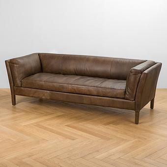 Lincoln 3 Seater, Truffle Grey Oak PF