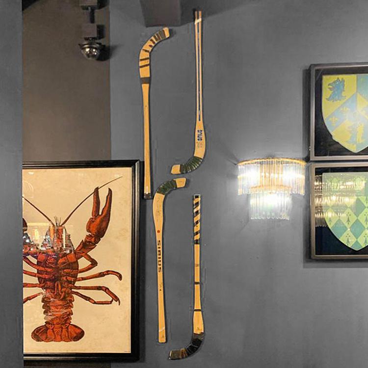 Винтажная шведская хоккейная клюшка 2 Vintage Swedish Hockey Stick 2