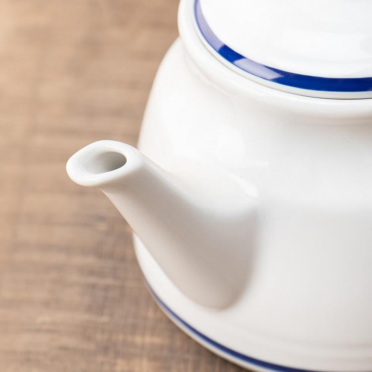 Чайник из серии Синяя полоска Filo Blue Teapot