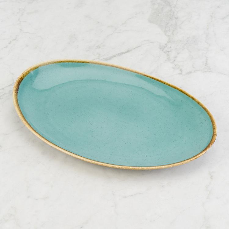 Овальная тарелка Тренд Сплит Trend Split Oval Plate