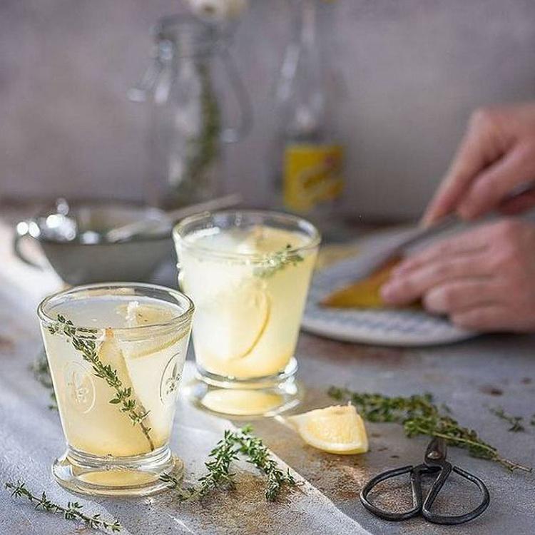 Низкий стакан Геральдическая лилия Fleur De Lys Gobelet