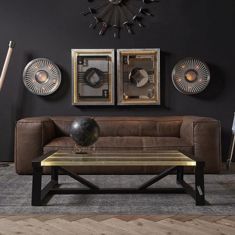 Арт-объект с подсветкой Туз Бубен Hustle Ace Of Diamonds