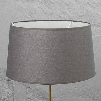 Lamp Shade Grey Linen 45 cm