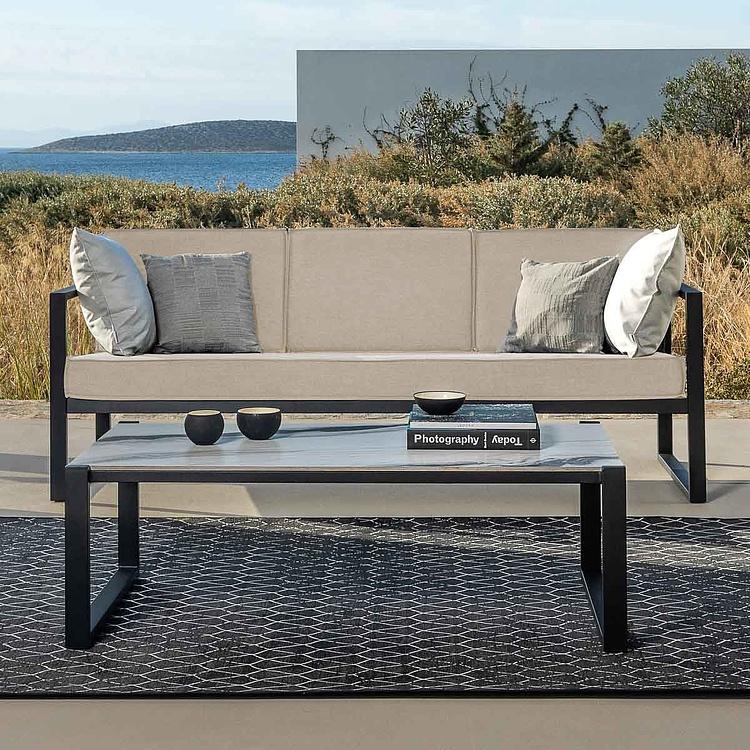 Трёхместный садовый диван Этика Ethic 3 Seater, Black