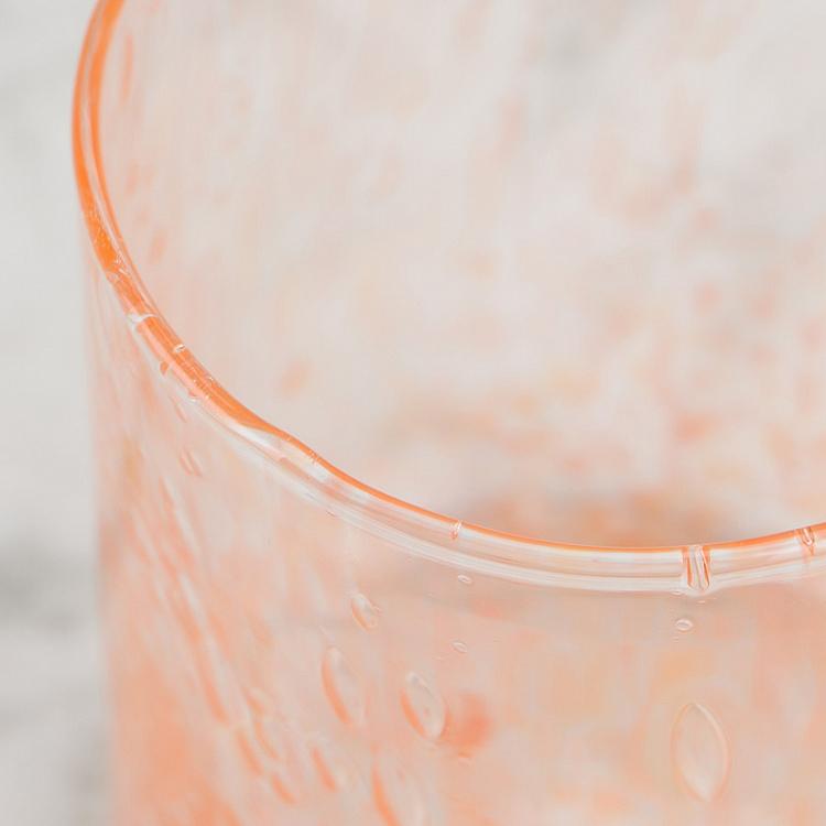 Оранжевый стакан Пузырьки Bulle Craft Whisky Gobelet Orange