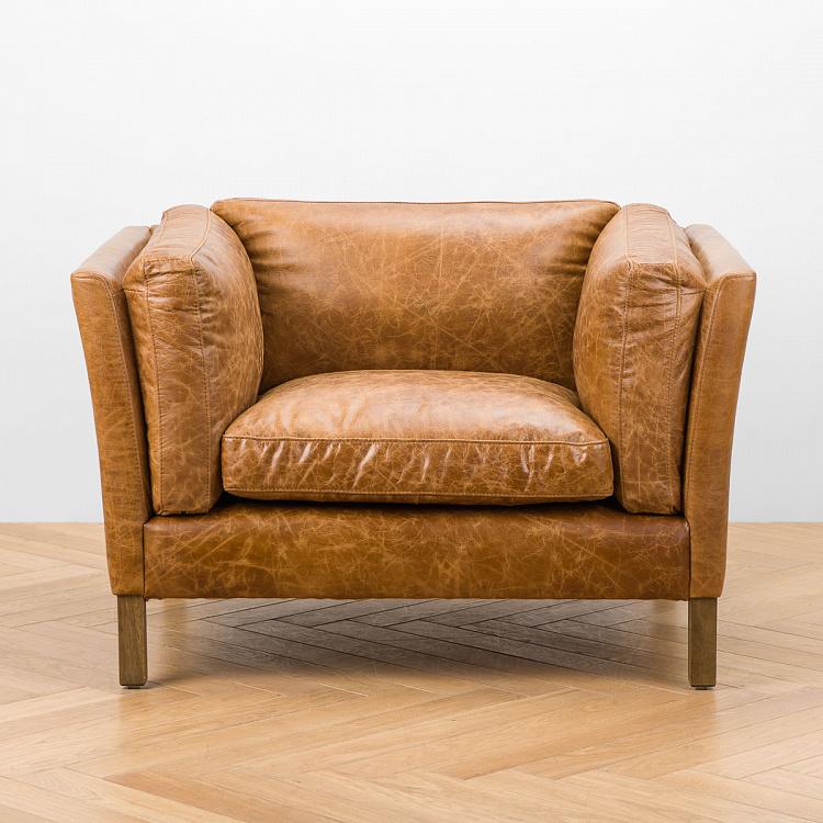Кресло Томми, светлые ножки Tommy Armchair, Light Brown Wood D