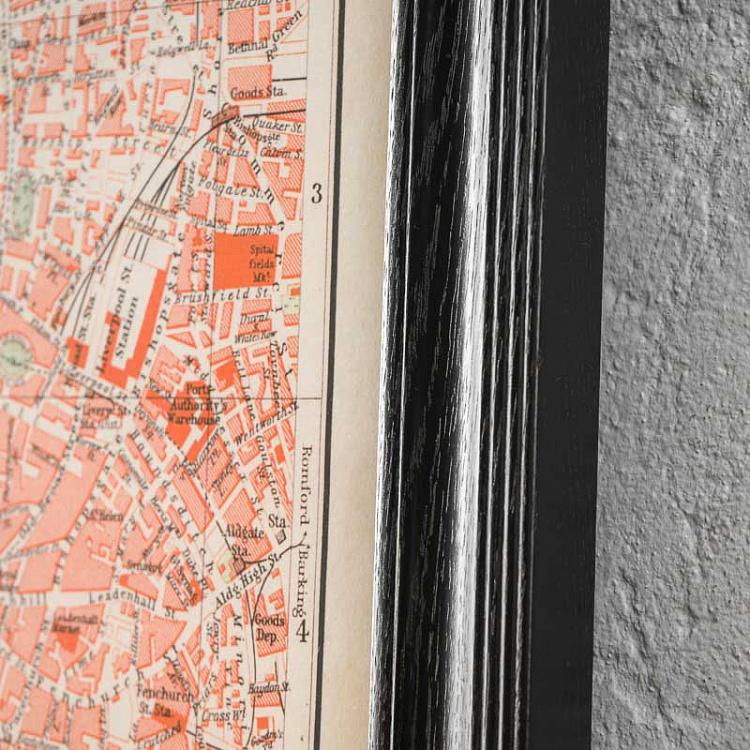 Картина-принт Карта Лондона, S Map London Small