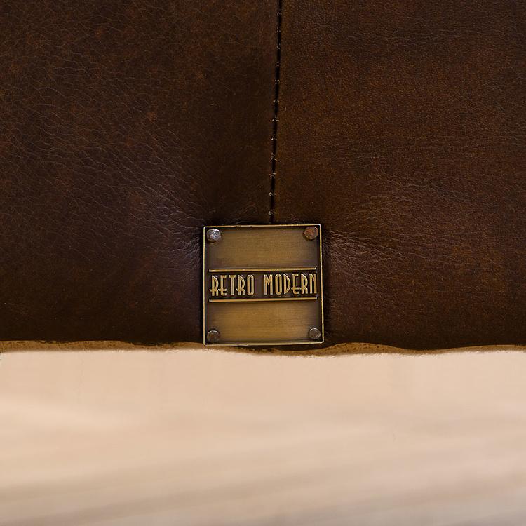 Кресло Джон, красно-коричневые ножки John Armchair, Red Brown Wood D