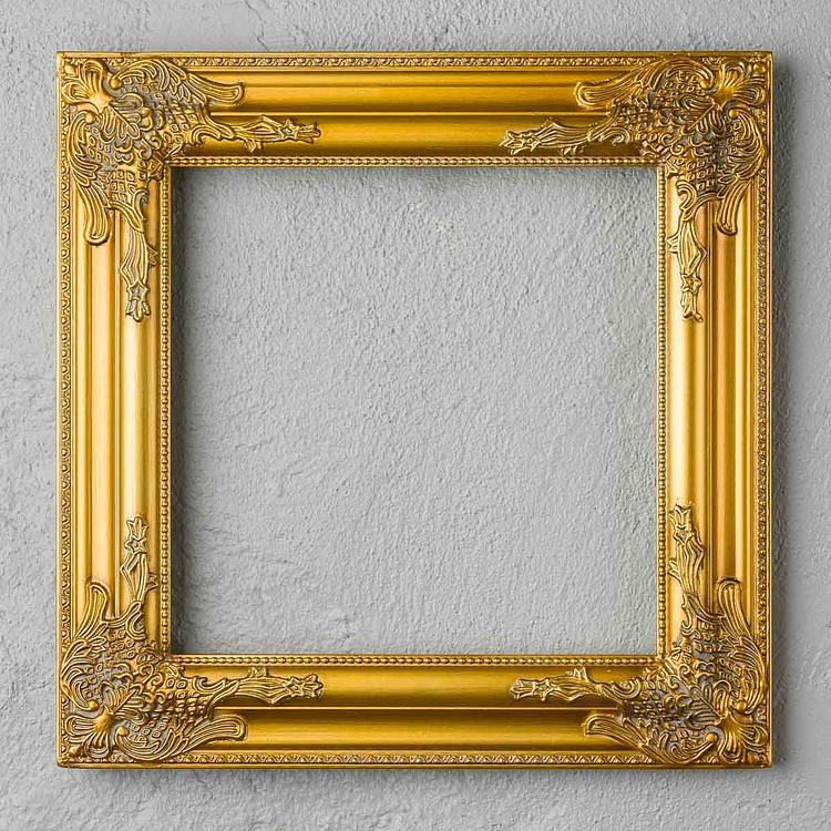 Декоративная золотистая рама Барокко Baroque Frame Gold