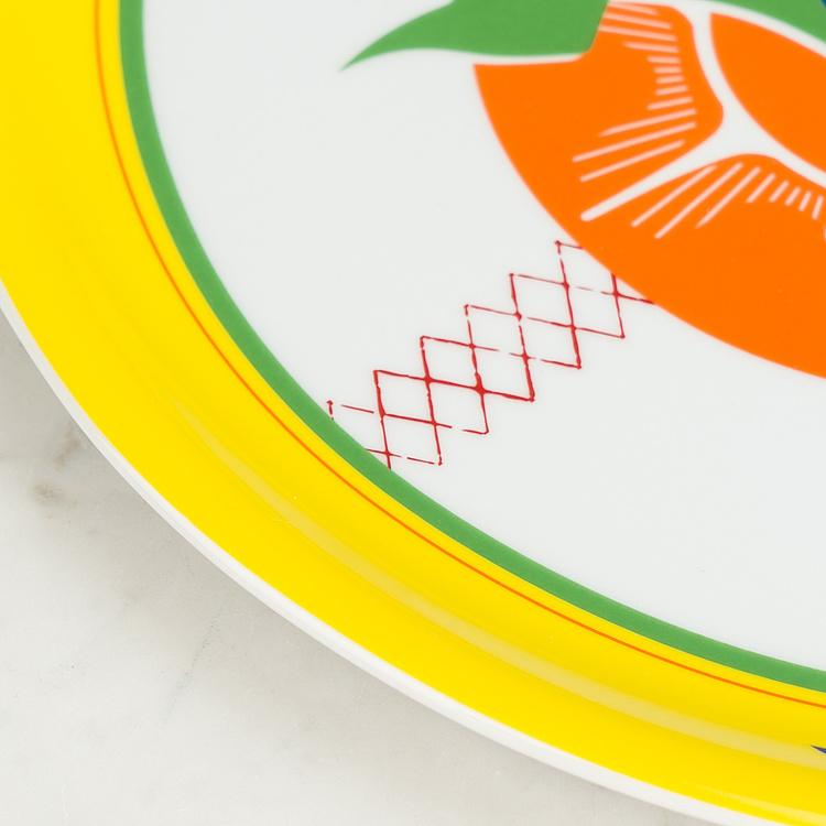 Тарелка для пиццы Красивая страна Вкусная Bel Paese Pizza Plate La Gustosa