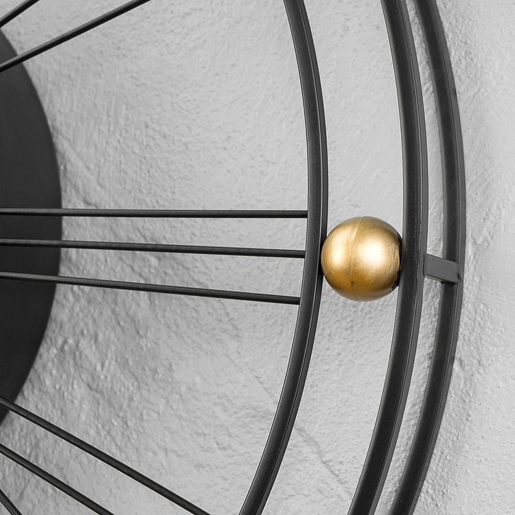 Настенные часы Индастриал с шестерёнками Industrial Wall Clock With Gears