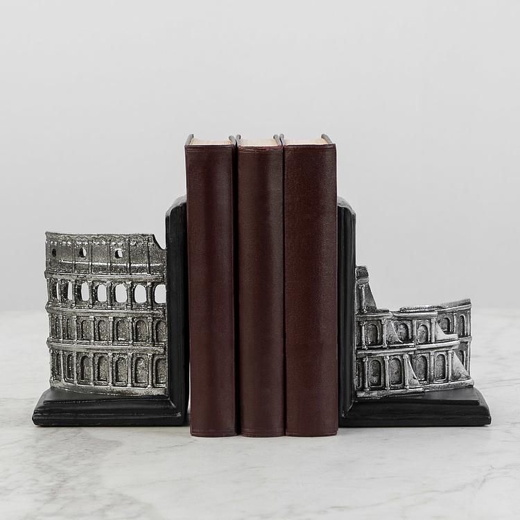 Набор из двух держателей для книг Колизей Bookend Colosseum