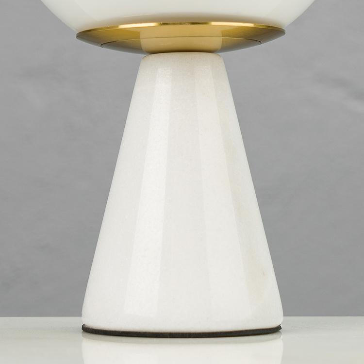 Настольная лампа с мраморным основанием Лова Lova Table Lamp