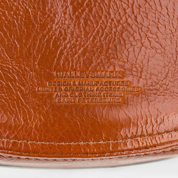 Кожаный несессер-мяч Оболенский Покет Skid Obolensky Pocket