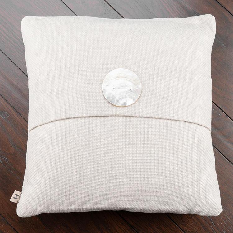 Декоративная льняная подушка 76 76 Cushion