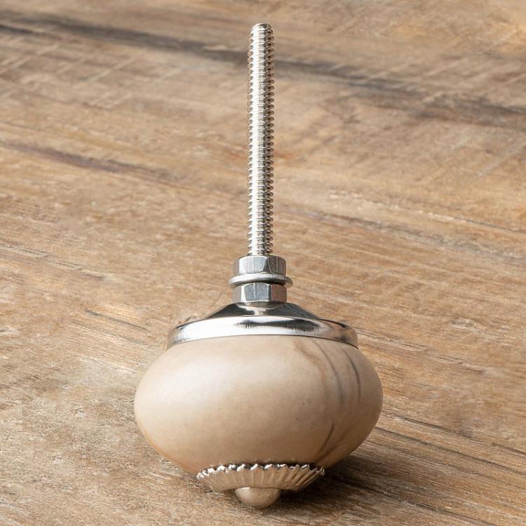 Мебельная ручка-кнопка Керамика Ceramic Knob