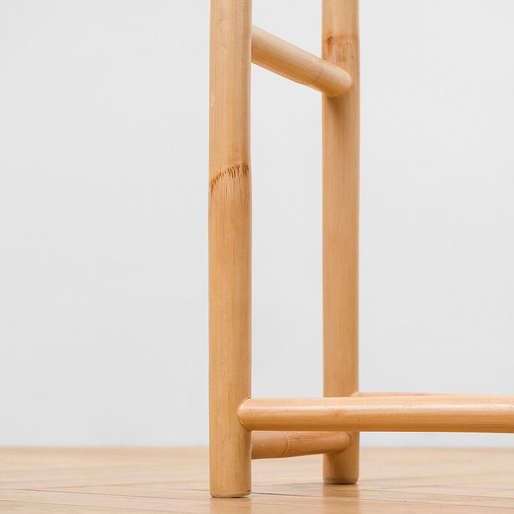 Бамбуковый держатель для полотенец Bamboo Towel Stand