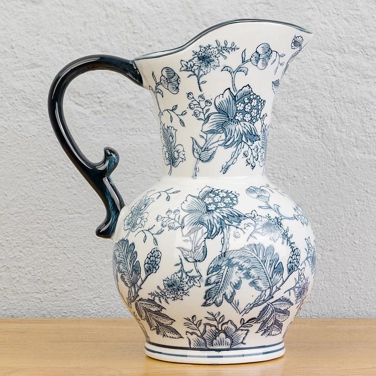 Кувшин с синей росписью Milk Jar Blue Painted