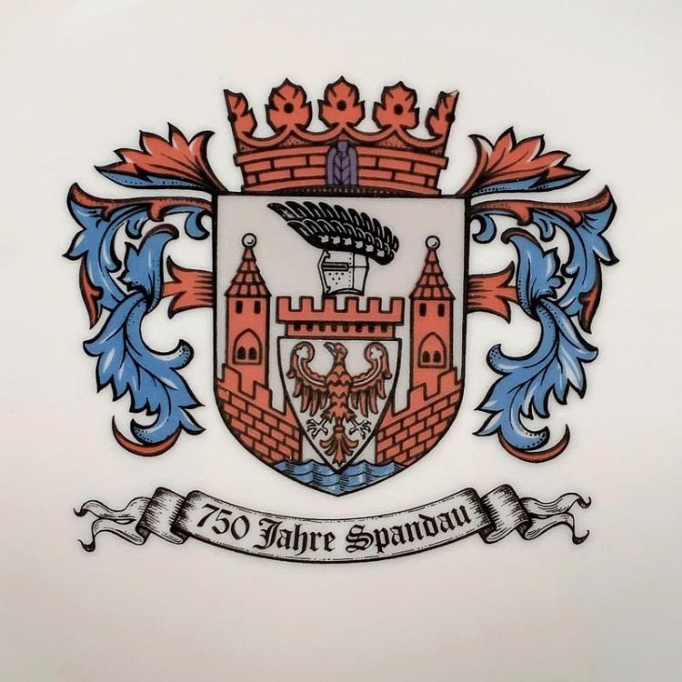 Винтажная тарелка Шпандау, L Vintage Plate Spandau Large