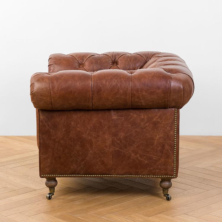 Кресло Сенат, коричневые ножки из ясеня Senate 1 Seater, Rustic Brown Ash PF