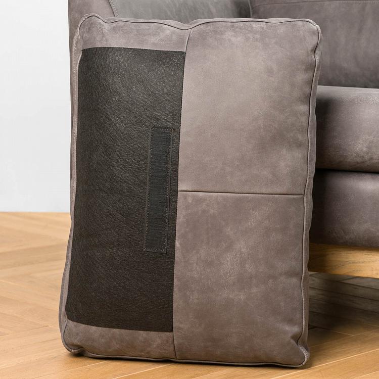 Трёхместный диван Патрик, светлые ножки Patrick 3 Seater, Oak Brown