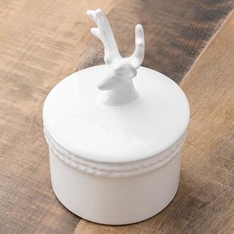 Deer Pot White