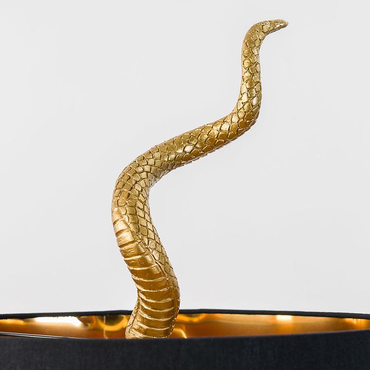 Торшер Каара с чёрным абажуром Floor Lamp Kaara With Black Shade