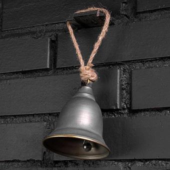 Cloche En Metal Vieilli A Suspendre