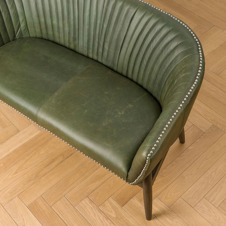 Двухместный диван Жюли, ножки цвета тёмный ясень Julie 2 Seater, Ash Brown