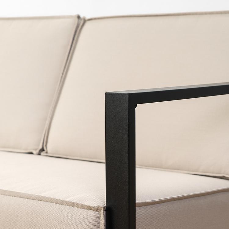 Трёхместный садовый диван Этика Ethic 3 Seater, Black