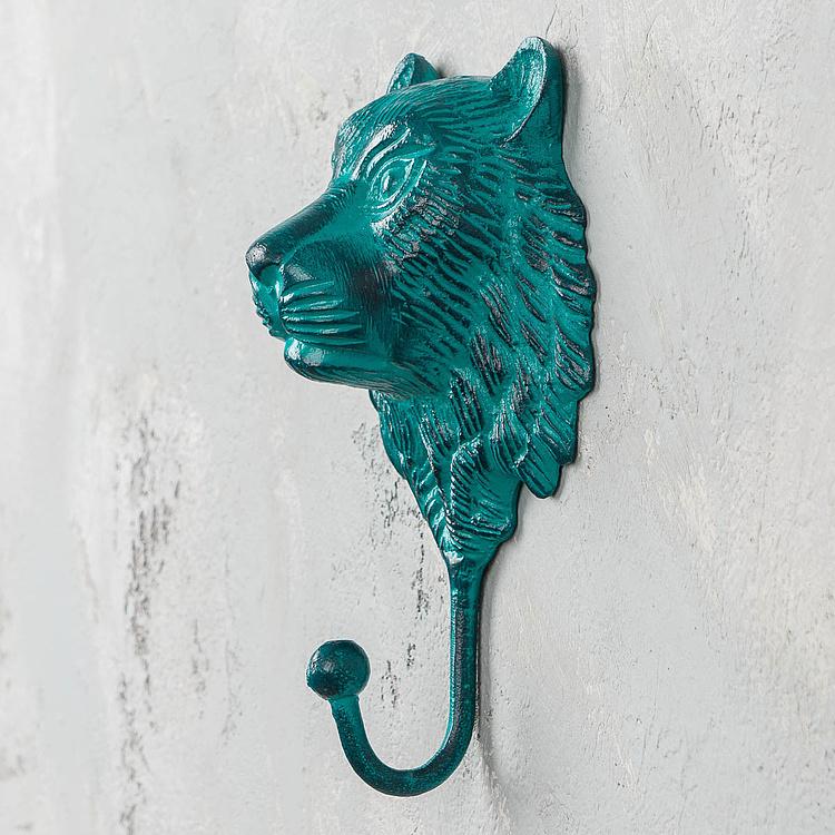 Зелёный крючок Лев Lion Hook Green