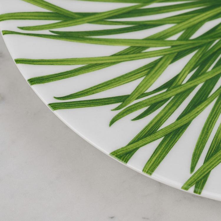 Сервировочная тарелка Зелёная жизнь Life In Green Serving Plate