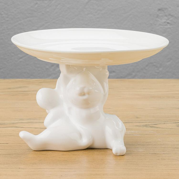 Сервировочная подставка-тортовница Мышки-братишки, M Decorative Plate Mouse Brothers Medium