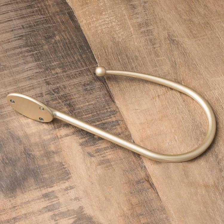 Держатель для шторы Элегант Ост шампань Elegant Ost Curtains Holder Champagne