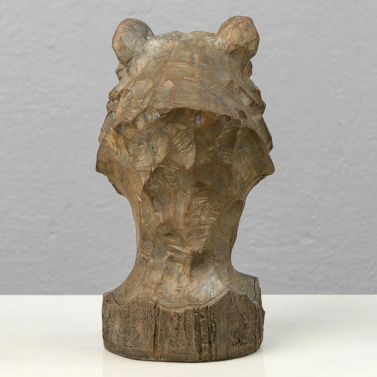 Статуэтка Голова бурого медведя Bear Head Brown
