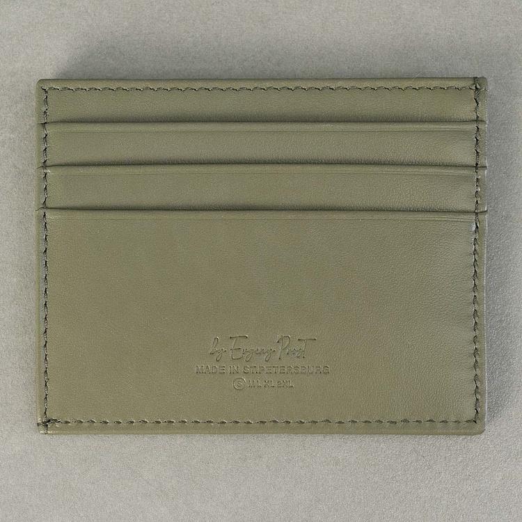 Кожаный картхолдер Двойная Вселенная Double Universe Cardholder