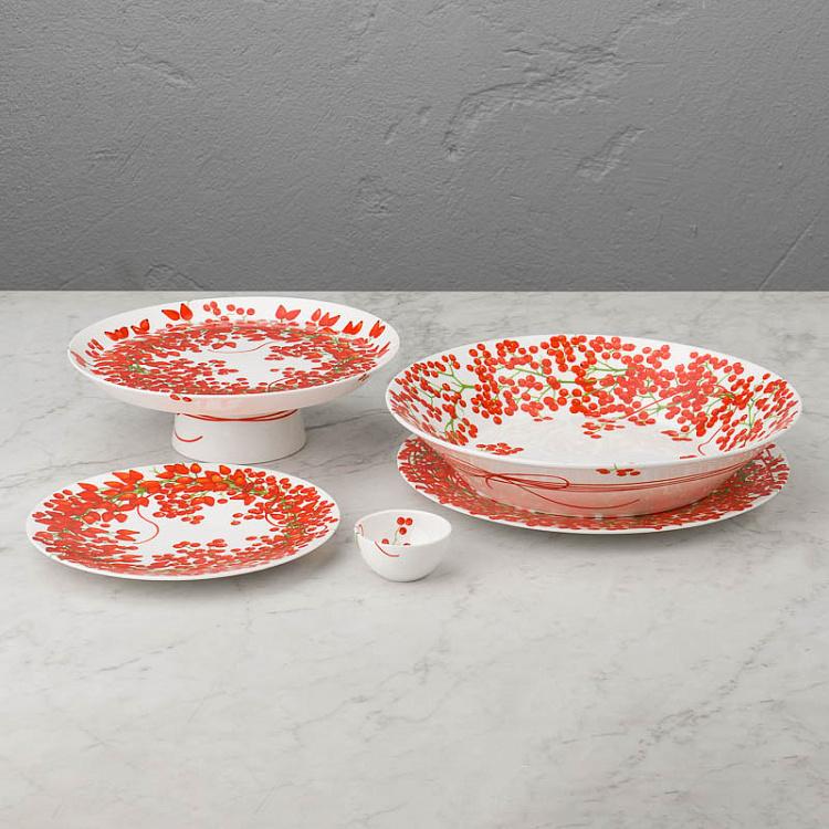 Салатница Красная нить ягоды Fil Rouge Bacche Salad Bowl