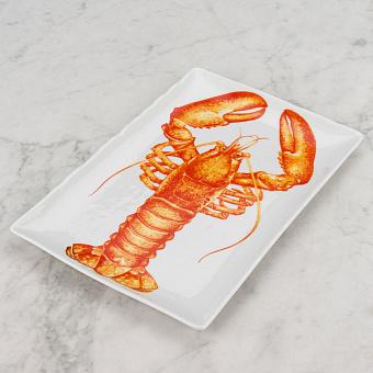 Dieta Mediterranea Astice Rectangle Serving Plate