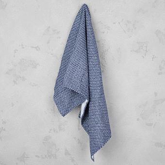 Japanese Fine Pattern Hishi Dark Blue 50x100 cm