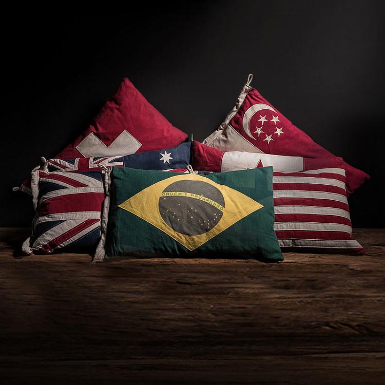 Декоративная подушка с флагом Канады, M Flag Cushion Canada Medium