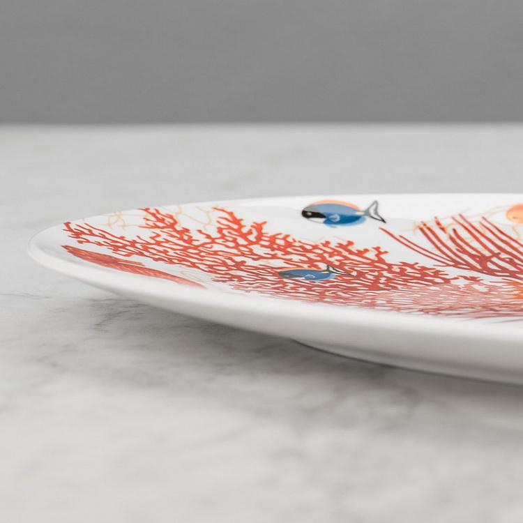 Овальная сервировочная тарелка Море Mare Oval Serving Plate