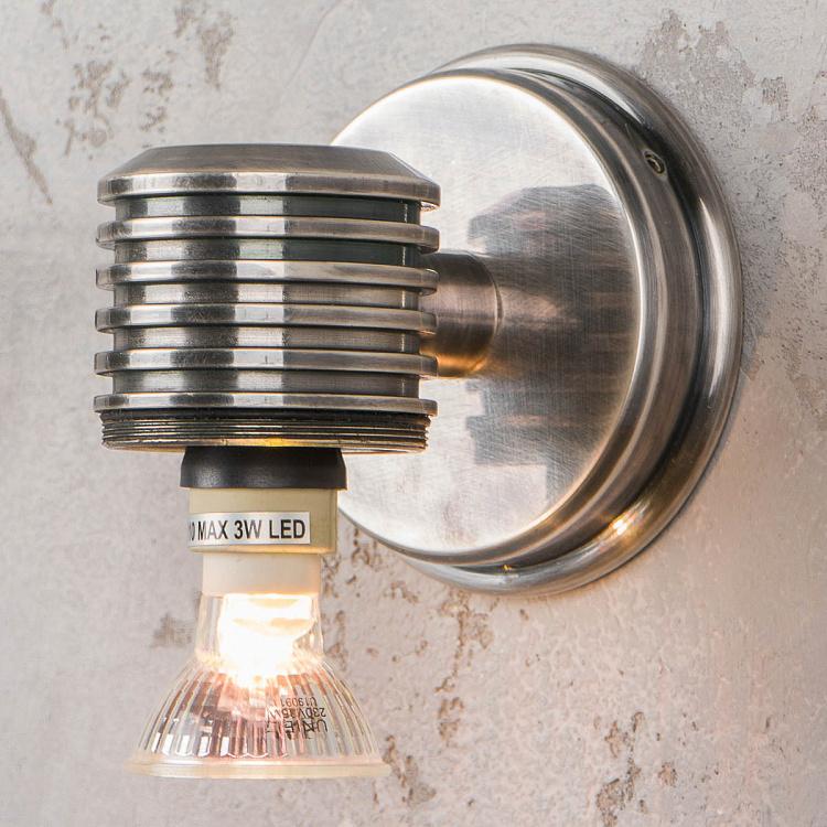 Одиночный бра в виде прожектора Изобретение Invention Single Spotlight