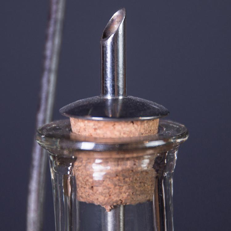 Набор из двух бутылок для масла и уксуса Бруклин состаренный металл Set Of 2 Brooklyn Oil And Vinegar Antic