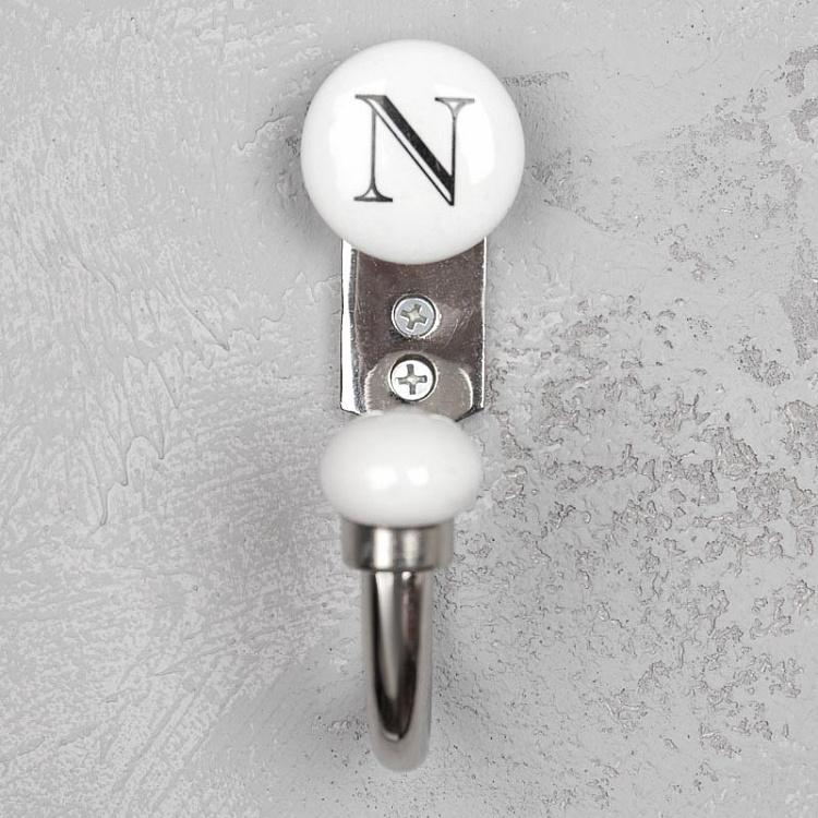 Крючок с буквой N Alphabet Hook N