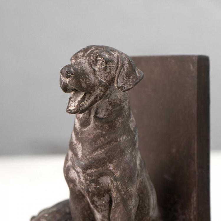 Набор из двух держателей для книг Собаки Bookend Chiens