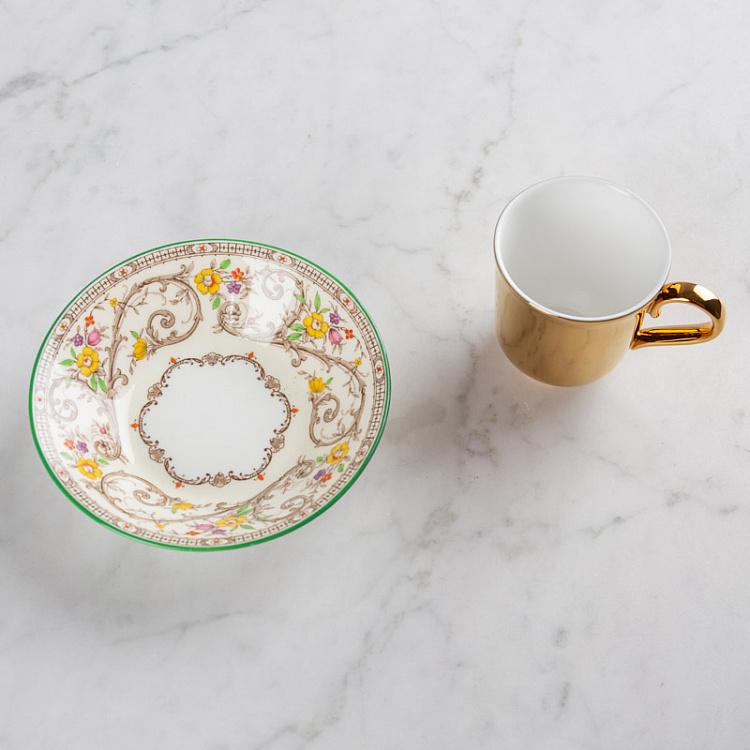 Кофейная пара Reflect Minton 3 золото Reflect Minton 3 Gold