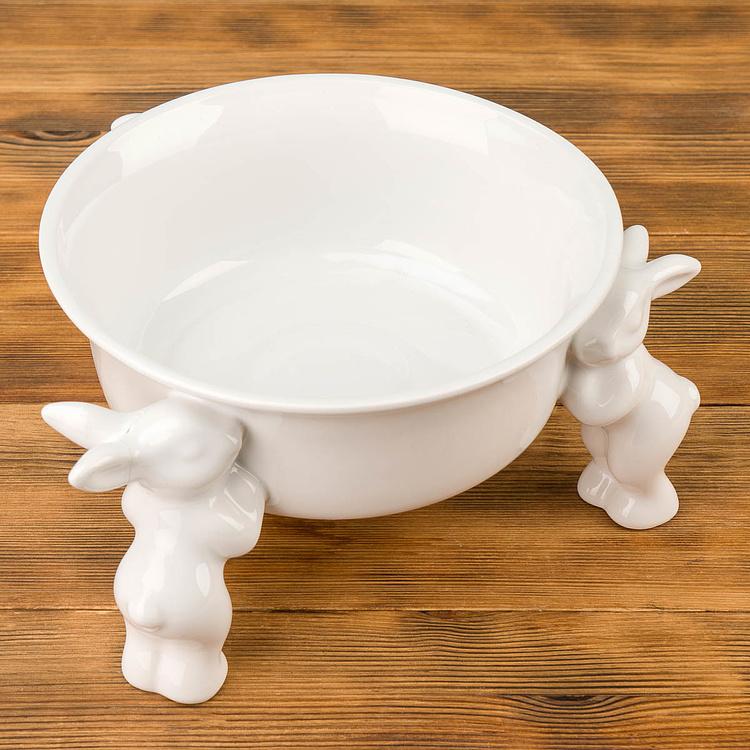 Салатница Кролики-воришки дисконт3 Salad Bowl Rabbits Thieves discount3