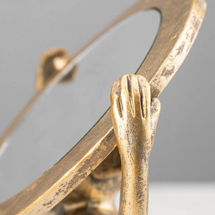 Настольное зеркало Обезьяна с ношей Monkey Holding Mirror